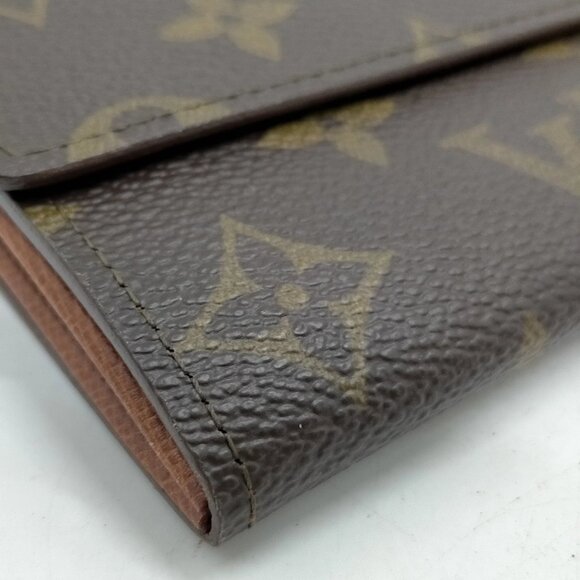 Authentic Louis Vuitton Monogram Leather Wallet mn332-120625 - Picture 4 of 9